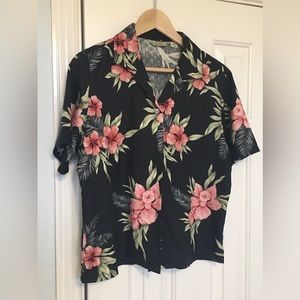 Tommy Bahama 100% silk blouse